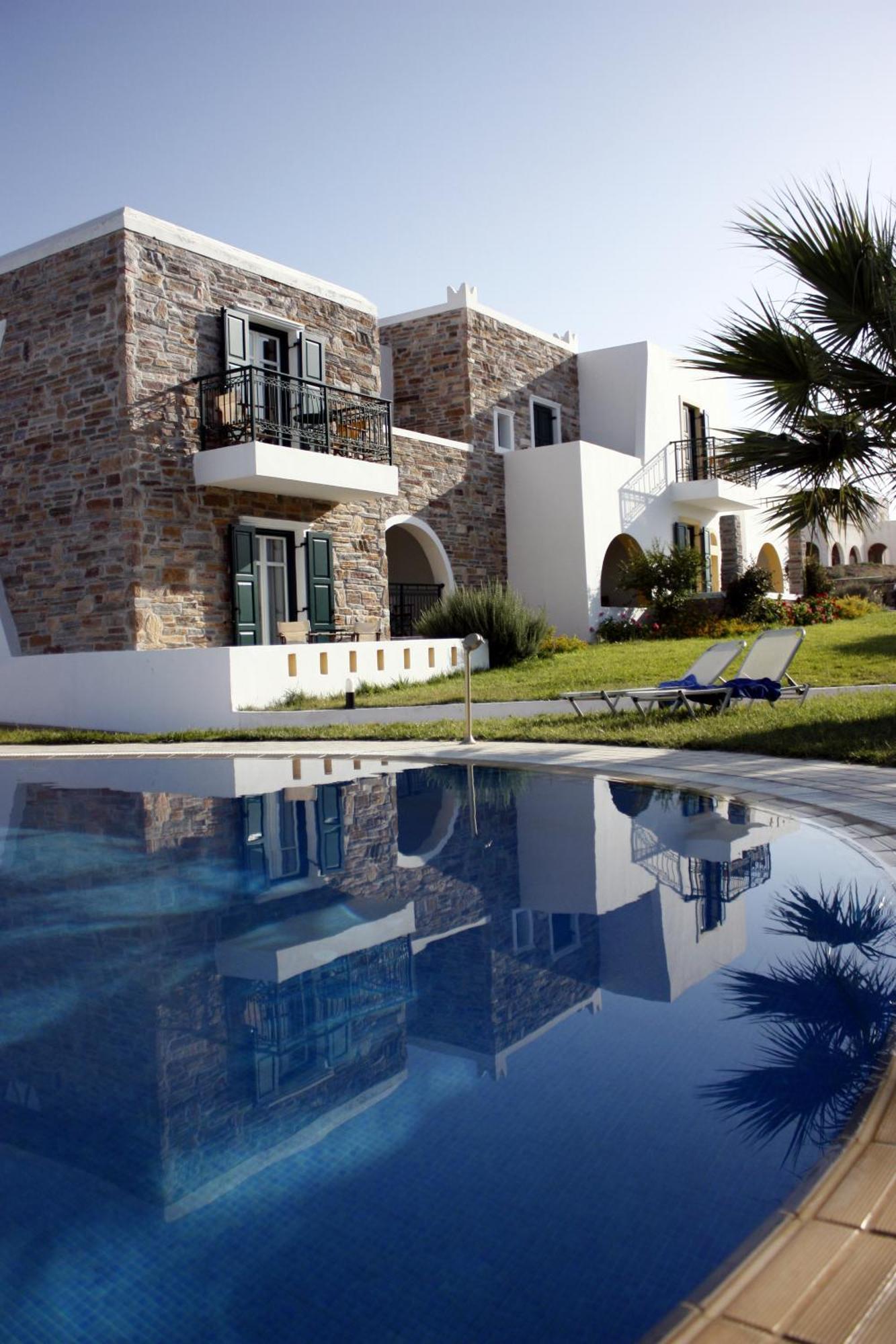 Naxos Palace Hotel Sztelída Kültér fotó