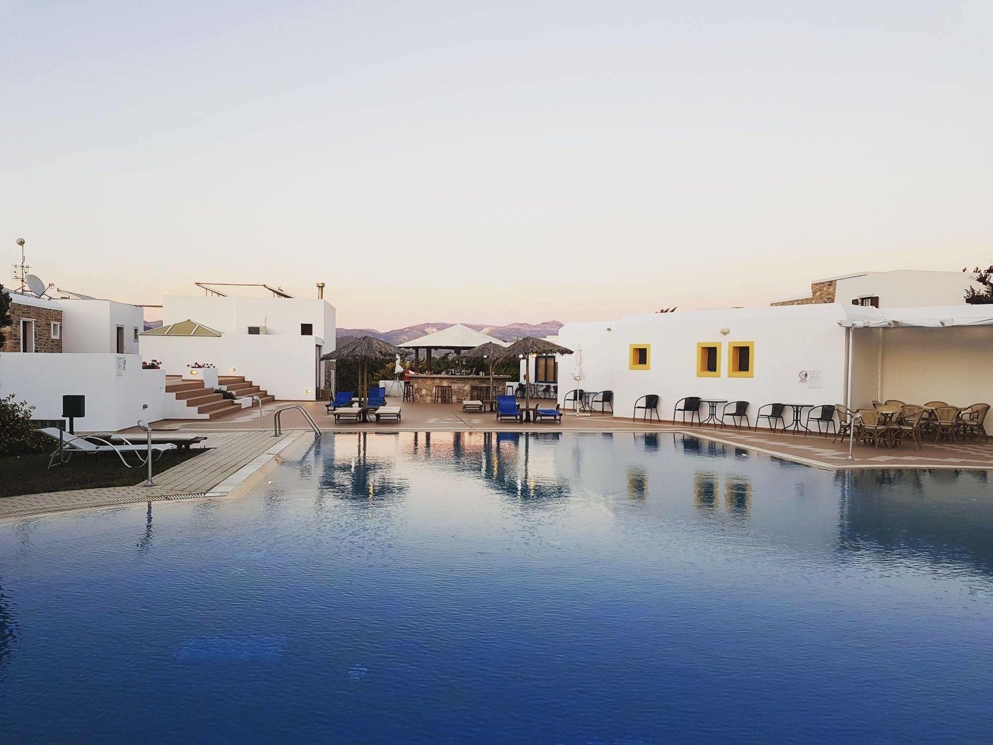 Naxos Palace Hotel Sztelída Kültér fotó